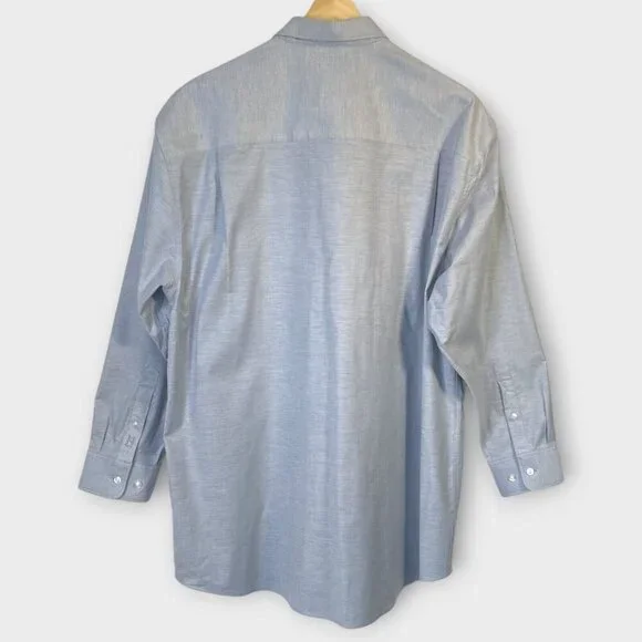 Cutter & Buck New England Patriots Men's Big & Tall 1XB Long Sleeve Shirt NWT - Picture 2 of 11